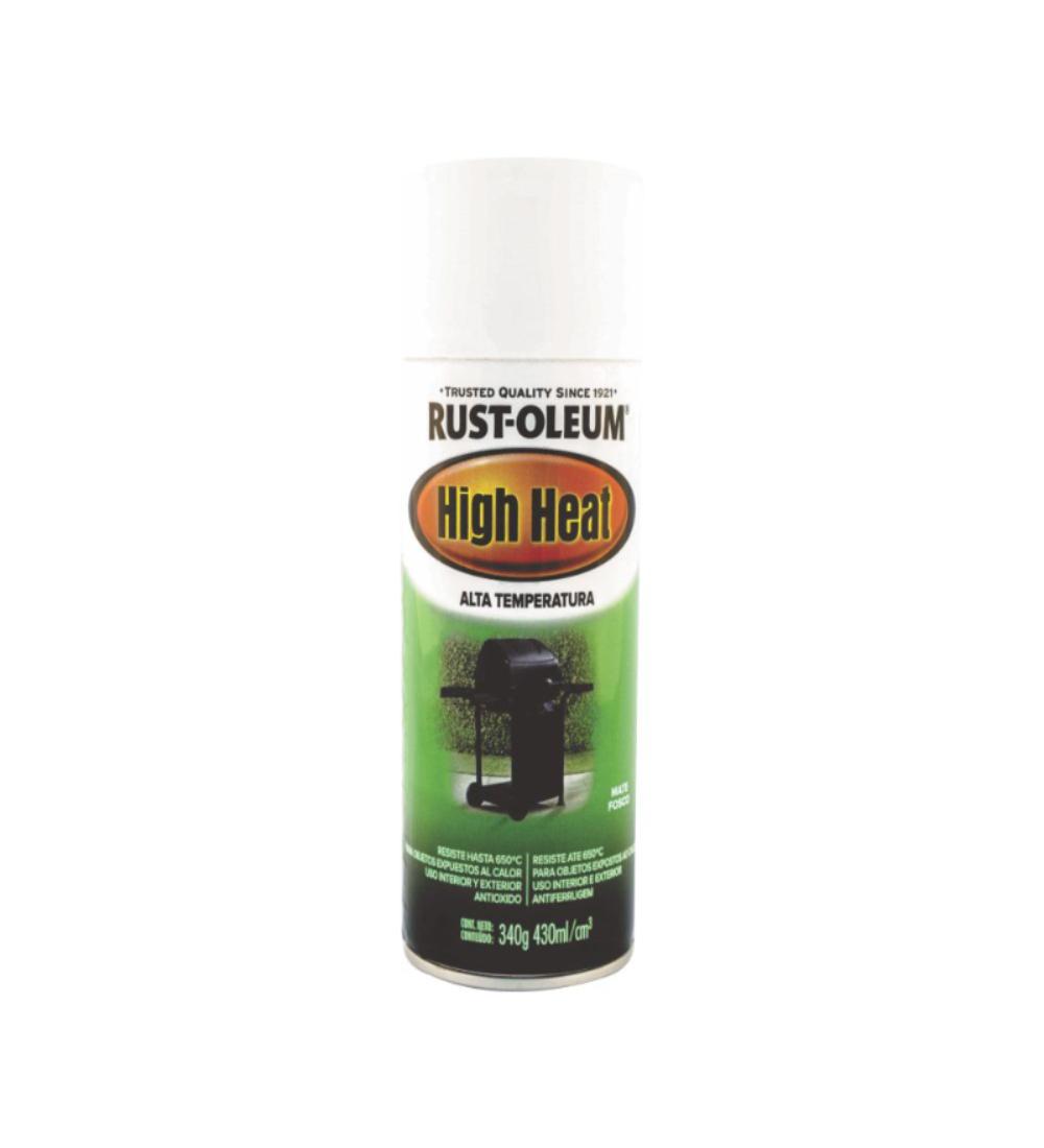 Pintura Specialty Alta Temperatura P340GR Rust Oleum Blanco Mate